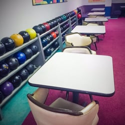 Echo Lanes - Additional seating throughout the interior.