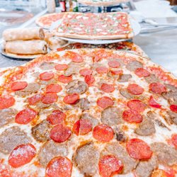 Anna's Pizza Palm City - Meatball Pepperoni. Grandma Pizza. Stromboli.