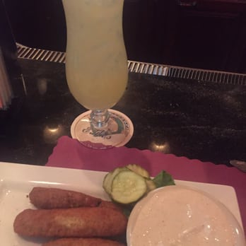 Gettysburg Eddie's - A pineapple Rum Rita and fried pickles on a steamy hot day in the Berg. A great stop at Eddies to catch some Olympics! - New American Near Me - Gettysburg, Pennsylvania
