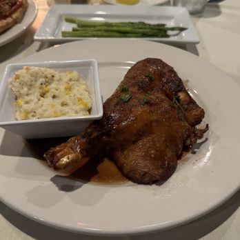 French Market Bistro - Duck Michael with Parmesan Grits du Jour - French Near Me - Baton Rouge, Louisiana French Market Bistro - Duck Michael with Parmesan Grits du Jour - French Near Me - Baton Rouge, Louisiana