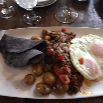 Haven Craft Kitchen + Bar - Chorizo & Eggs - spicy and delicious!! - New American Near Me - Orange, California