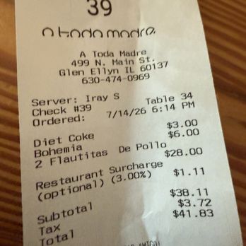A Toda Madre - Tacos Near Me - Glen Ellyn, Illinois A Toda Madre - Tacos Near Me - Glen Ellyn, Illinois