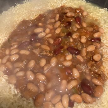 Wendy's - Suppose to be meat chili. $5 cup of beans. - Fast Food Near Me - San Diego, California Wendy's - Suppose to be meat chili. $5 cup of beans. - Fast Food Near Me - San Diego, California