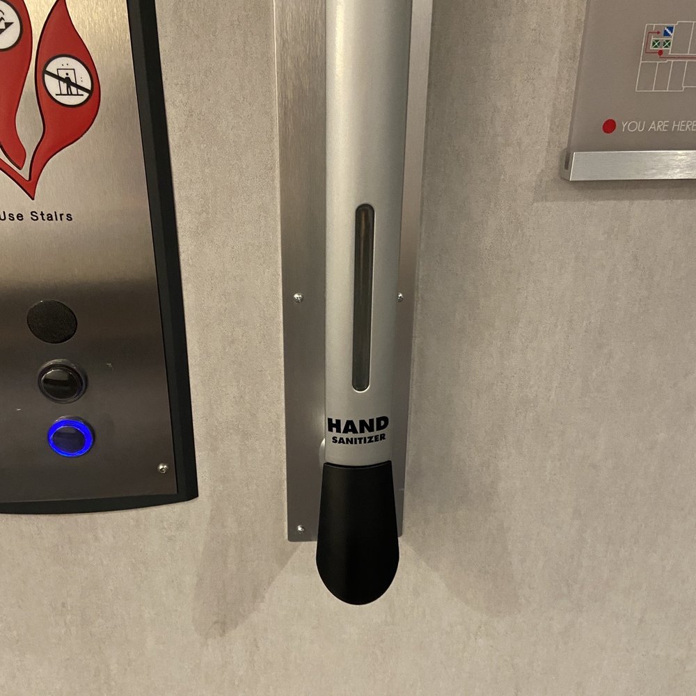 SpringHill Suites by Marriott Denver Downtown - Hand sanitizer on the floors - Hotels Near Me - Denver, Colorado