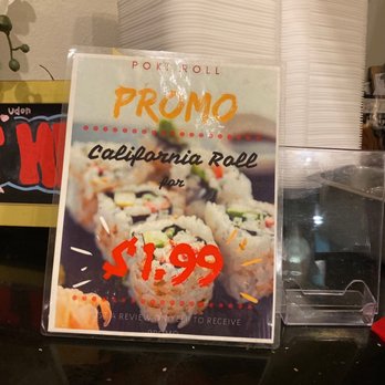 Poki Roll - California roll - Japanese Near Me - Cypress, California