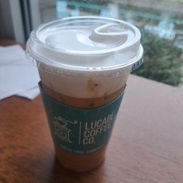 Caramel Iced Latte Caramel Iced Latte