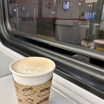 Tazza D'Amore Cafe - Enjoying a Raspberry White Chocolate Mocha on the Caltrain - Coffee & Tea Near Me - San Francisco, California Tazza D'Amore Cafe - Enjoying a Raspberry White Chocolate Mocha on the Caltrain - Coffee & Tea Near Me - San Francisco, California