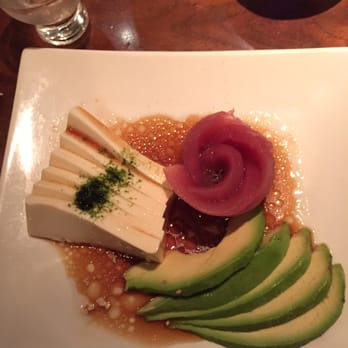 Kuni's - Sashimi/tofu/avocado dish. Everything just melted in the mouth. - Sushi Bars Near Me - Buffalo, New York Kuni's - Sashimi/tofu/avocado dish. Everything just melted in the mouth. - Sushi Bars Near Me - Buffalo, New York