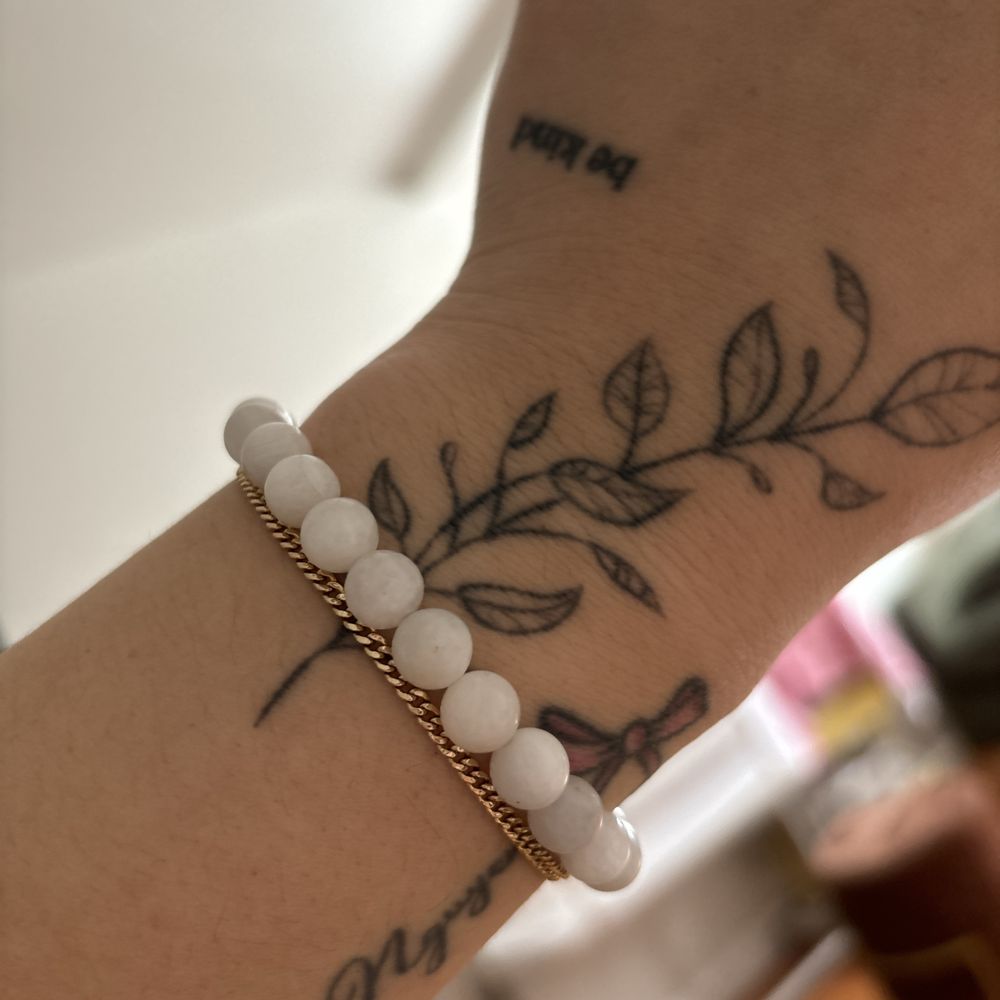 White moonstone! Love it!