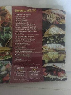 Menu photo 4 The Creperie Philadelphia, PA Menu photo 4 The Creperie Philadelphia, PA