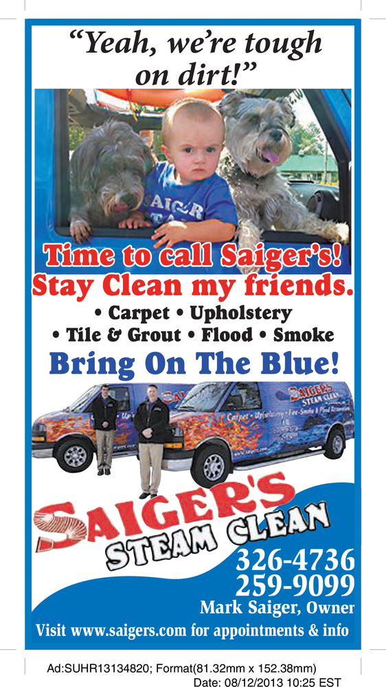 SAIGER’S STEAM CLEAN Updated September 2024 21 Photos 20068