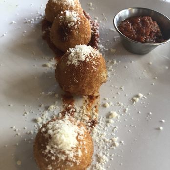 ALBA Restaurant - Mushroom arancini - Italian Near Me - Jasper, Alberta ALBA Restaurant - Mushroom arancini - Italian Near Me - Jasper, Alberta