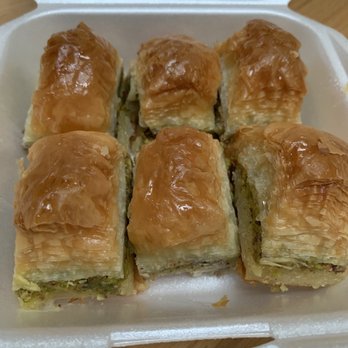 MoMo's Kebab - Pistachio Baklava (3 orders total), small pieces - Mediterranean Near Me - Renton, Washington MoMo's Kebab - Pistachio Baklava (3 orders total), small pieces - Mediterranean Near Me - Renton, Washington