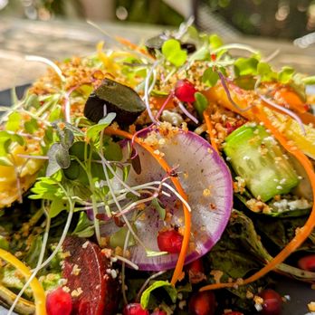 Cipriano's Kitchen - A delicious mixed greens salad with beets, artichoke hearts, and more! - Italian Near Me - Waimea, Hawaii Cipriano's Kitchen - A delicious mixed greens salad with beets, artichoke hearts, and more! - Italian Near Me - Waimea, Hawaii