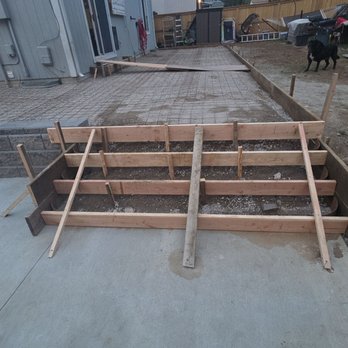 Rock N Block -Turf N Hardscapes - Forming the new steps - Artificial Turf Near Me