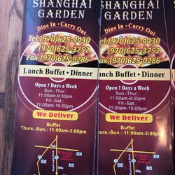 Shanghai Garden Restaurant - Very delicious all inside this restaurant in the middle in Rifle city