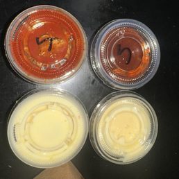 Spicy yang nyeom + honey mustard Spicy yang nyeom + honey mustard