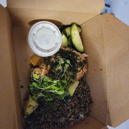 Salmon to-go... disappointing