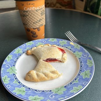 Webster Groves Garden Cafe - Raspberry Empanada - Coffee & Tea Near Me - Webster Groves, Missouri