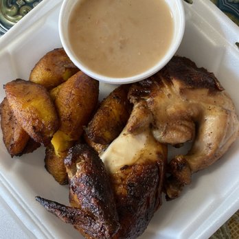 Pollo Inka Express - 1/2 Chicken with plantains and beans - Peruvian Near Me - Hawthorne, California Pollo Inka Express - 1/2 Chicken with plantains and beans - Peruvian Near Me - Hawthorne, California