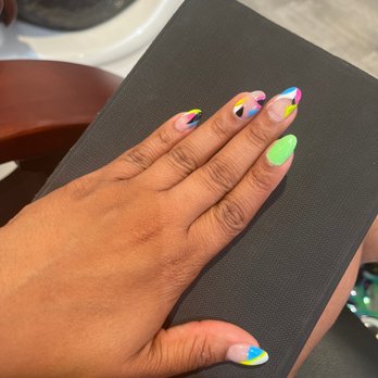 Nail Bar - Mountain View - Hard gel manicure with gel polish - Nail Salons Near Me - Mountain View, California