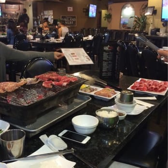 Gogi Time - The setup! - Korean Near Me - Oakland, California