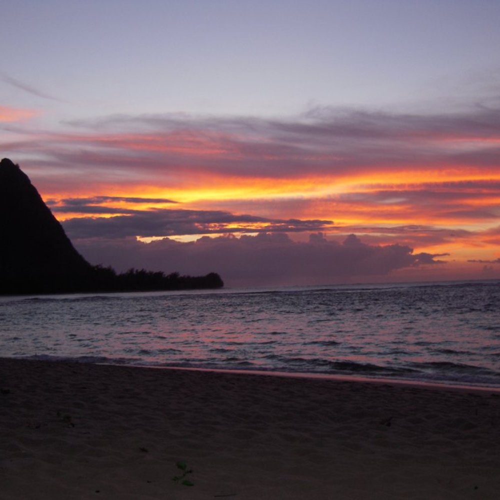 Tunnels Beach - one of the amazing sunsets in October - Beaches Near Me