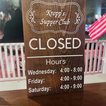 Kropp's Supper Club - American Near Me - Green Bay, Wisconsin Kropp's Supper Club - American Near Me - Green Bay, Wisconsin