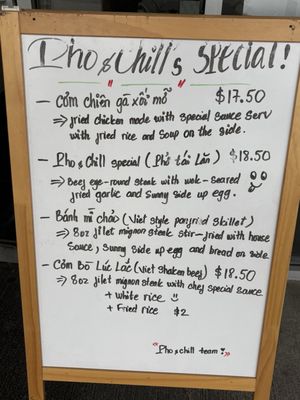 Menu photo 1 Pho & Chill Lynnwood, WA