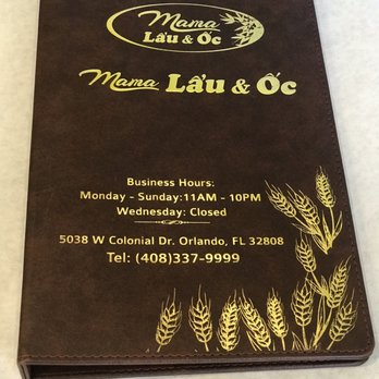 Mama Lau va Oc - Menu - Vietnamese Near Me - Orlando, Florida Mama Lau va Oc - Menu - Vietnamese Near Me - Orlando, Florida