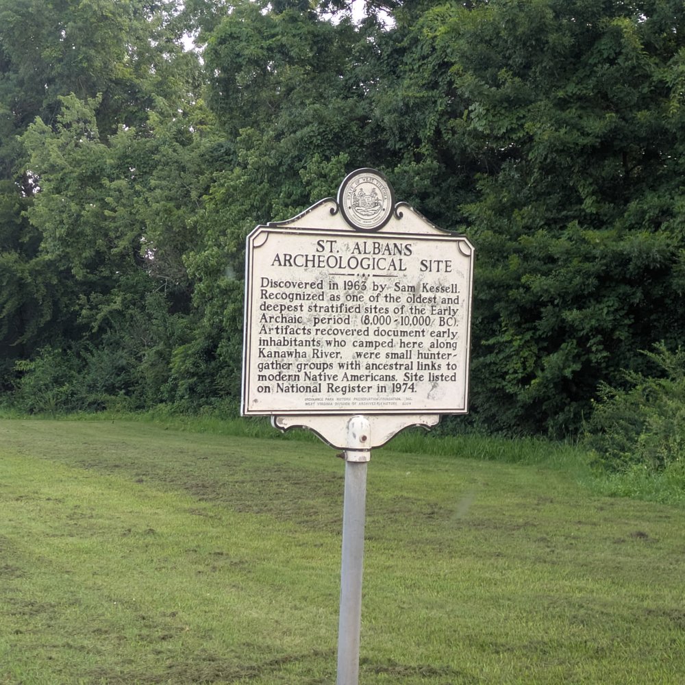Saint Albans Archeological Site - Saint Albans Archeological Site Historical Marker - Landmarks & Historical Buildings Near Me - Saint Albans, West Virginia