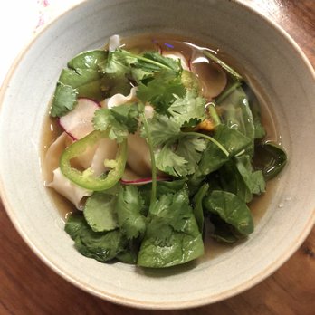 Mabel Gray - Seafood dumplings - New American Near Me - Hazel Park, Michigan
