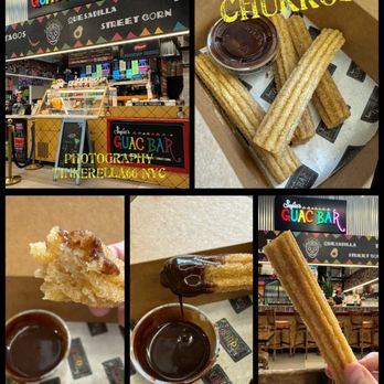 Sofia's Guac Bar - Sofias churros with chocolate dipping - Mexican Near Me - Staten Island, New York