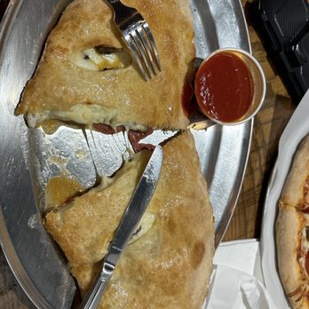 Niki's Pizza - Huge calzone - Pizza Near Me - Austin, Texas