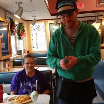 Mel's Hard Luck Diner - Matt and crew singing to me - Diners Near Me - Branson, Missouri Mel's Hard Luck Diner - Matt and crew singing to me - Diners Near Me - Branson, Missouri
