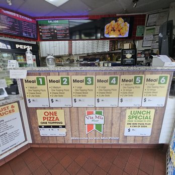 Via Mia Pizza - Menu Meal Deals - Pizza Near Me - San Jose, California Via Mia Pizza - Menu Meal Deals - Pizza Near Me - San Jose, California