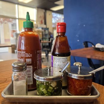 Pho Bistro - Table Condiments - Vietnamese Near Me - Elk Grove, California