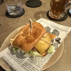 Konrad's Bar - McDonald's ass looking burger