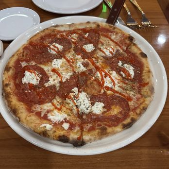 Cucina Bella - Diavola pizza. - Italian Near Me - Denver, Colorado Cucina Bella - Diavola pizza. - Italian Near Me - Denver, Colorado