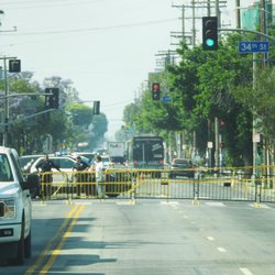 Los Angeles Police Department - Barricades 2020.