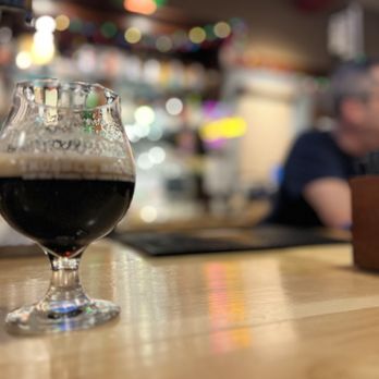 Trubble Public House - a glass of beer on a bar - Breweries Near Me - Roanoke, Indiana Trubble Public House - a glass of beer on a bar - Breweries Near Me - Roanoke, Indiana