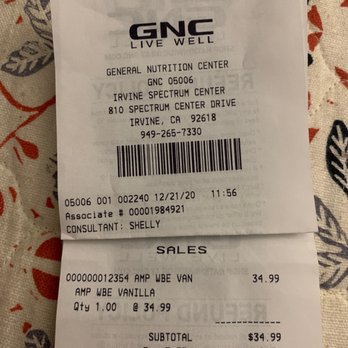 GNC - AMP powder. Vanilla flavor. - Vitamins & Supplements Near Me - Irvine, California