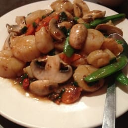Scallops with XO sauce