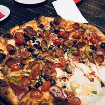 Pizza Rock - Great Taste! But horribly soggy. Must have been the sauce?? - Pizza Near Me - Henderson, Nevada Pizza Rock - Great Taste! But horribly soggy. Must have been the sauce?? - Pizza Near Me - Henderson, Nevada