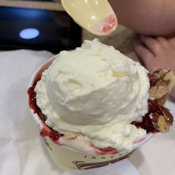 Graeter's Ice Cream - Peach Melba. - Desserts Near Me - Columbus, Ohio
