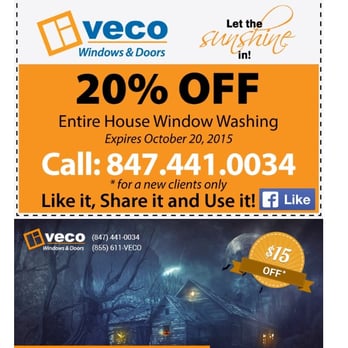 Veco Window Washing and Gutter Cleaning - Window Washing Near Me - Northbrook, Illinois