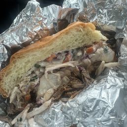 Not a great picture but an amazing sandwich!! This is the patty. Not a great picture but an amazing sandwich!! This is the patty.