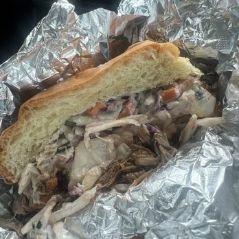 Long River Local - Not a great picture but an amazing sandwich!! This is the patty. - Coffee & Tea Near Me - Old Lyme, Connecticut Long River Local - Not a great picture but an amazing sandwich!! This is the patty. - Coffee & Tea Near Me - Old Lyme, Connecticut