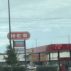 HEB gas - The gas price for that day.