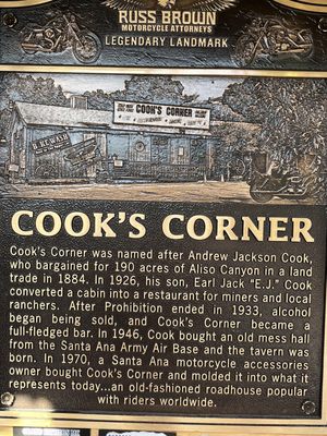 Menu photo 5 Cook's Corner Trabuco Canyon, CA Menu photo 5 Cook's Corner Trabuco Canyon, CA